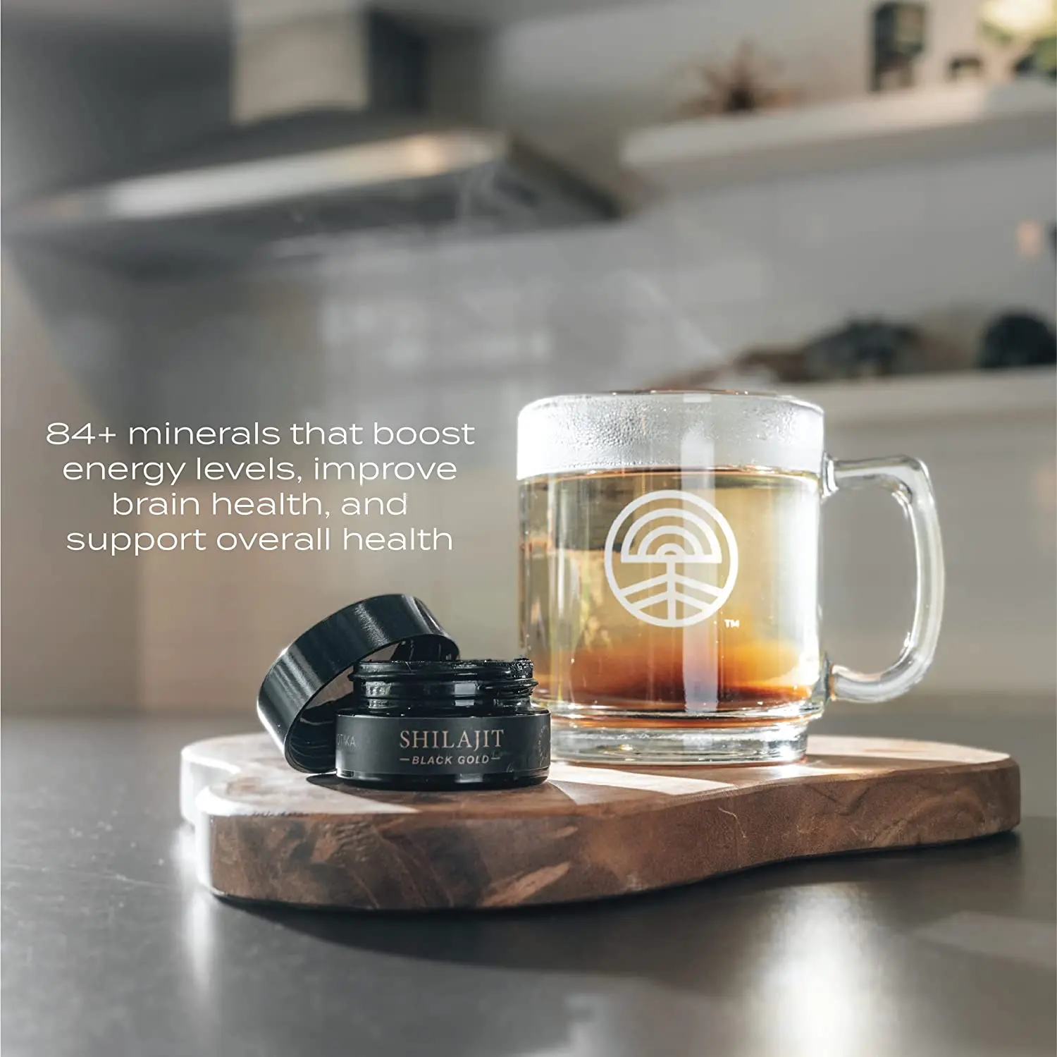 Purest Himalayan Shilajit Resin - 100% Pure Shilajit with Fulvic Acid & 85+ Trace Minerals Complex for Energy & Immune Support