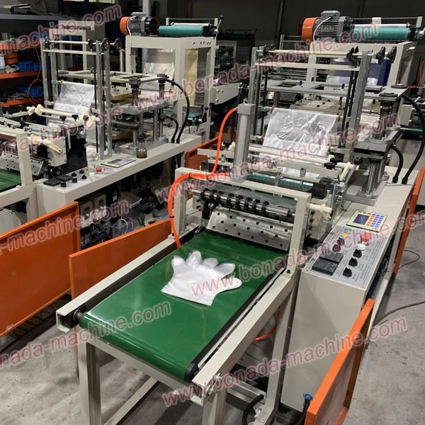 Новинка 2020 машина для изготовления пищевых перчаток/машина одноразовых перчаток из полиэтилена низкого давления/машина