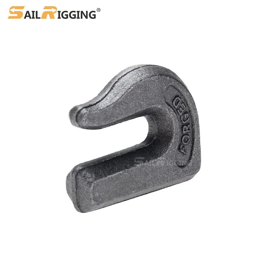 1/2 Weld On  9200lbs Flatbed Trailer Hook Weldable Clevis Grab Chain Hook Welded On 1/2 Bucket Hook