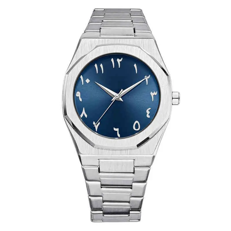 OEM New Style 3ATM Waterproof Men Luxury arabic numerals dial wrist watch stainless Steel Men Quartz Wirs Watches For Men