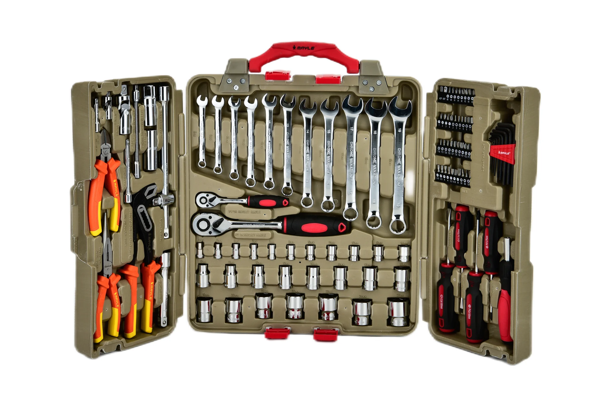 OEM 110Pcs  hardware tool kit  High quality  Hand Tool Sets car body repair tools for Auto Repair