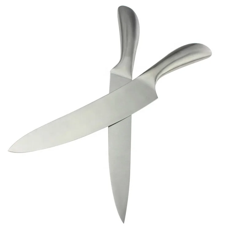 Professional 5pcs Kitchen Knife Set With Hollow Handle Stainless Steel Sharp Chef Cleaver Utility Fruit Meat Knife