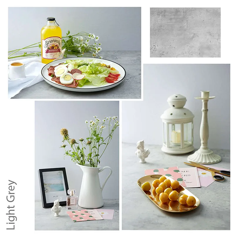 Fotobestway Photography Double-Sided 24*24 inch Photo Backdrop Boards For Ins Flat Lay Food Product Flat Lay background