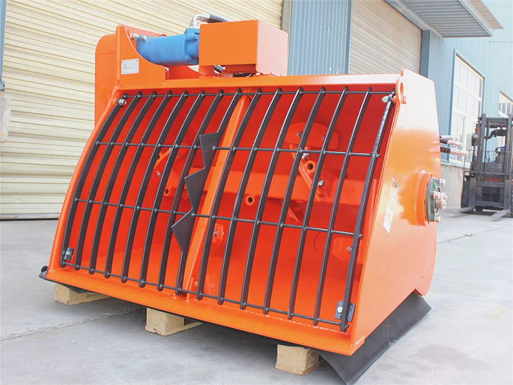 Cheap Price labour-saving HCN brand cement mixing equipment & concrete mixer bucket for slop road construction