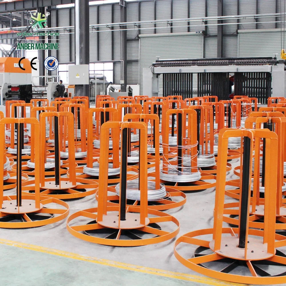 Gabion box wire fencing machine Galvanized wire gabion mesh machine