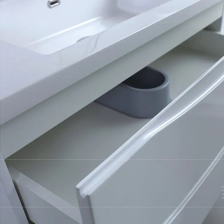 
Contemporary bathroom furniture eco-paint free plywood mirror cabinet 