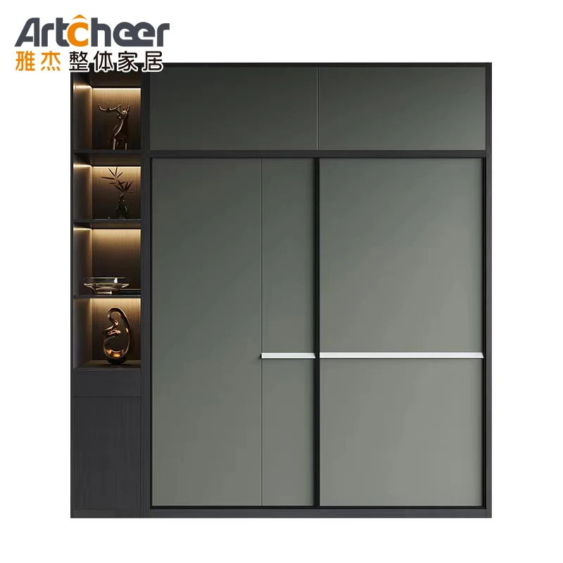 Customize Design Nepal Fitted Wardrobes Bedroom Furniture Sliding Profile Wardrobe With Best Service