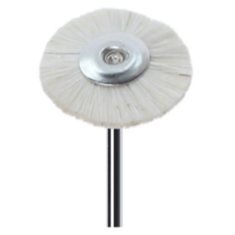 Dental laboratory consumables horse hair round denture acrylic composites HP shank dental polishing brush Dental Tools