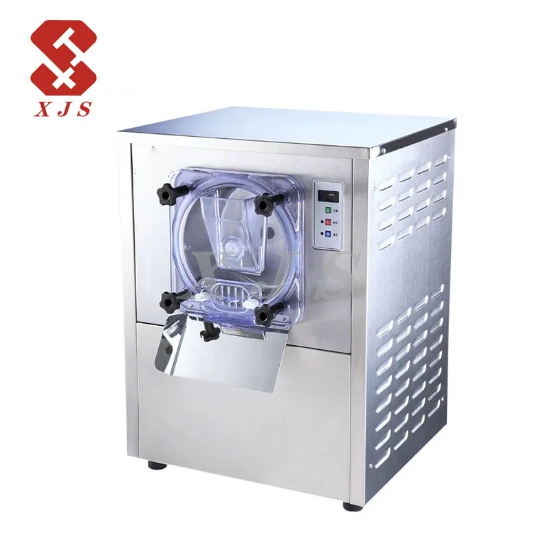 2024 Commercial Automatic Desktop Hard Ice Cream Machine for Sale Food Grade Stainless Steel Ice Cream Gelato Maker