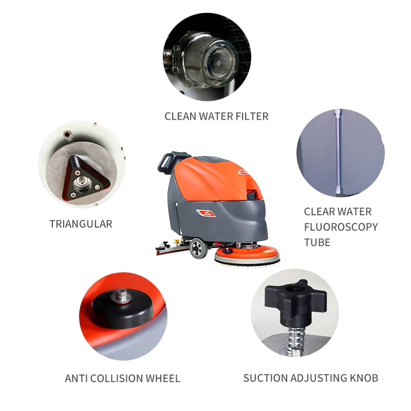 
Battery type ground washing machine T3 level 6 dustproof level 7 waterproof large capacity water tank multi-scene application 