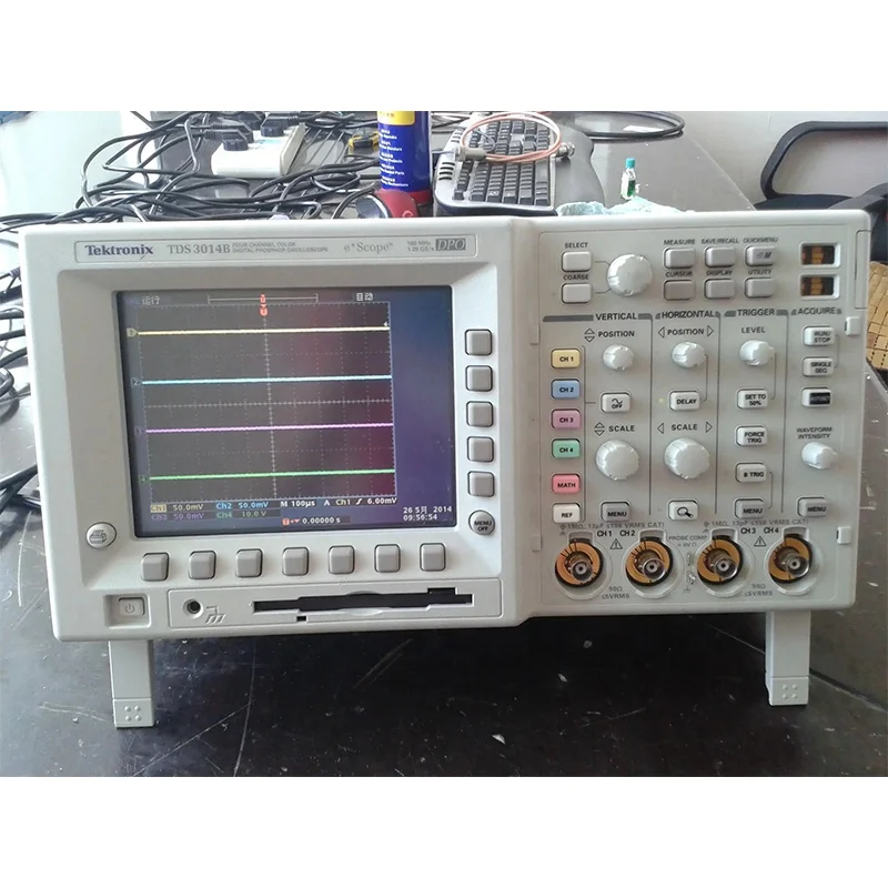 Used Tektronix TDS3014B  Digital Oscilloscope