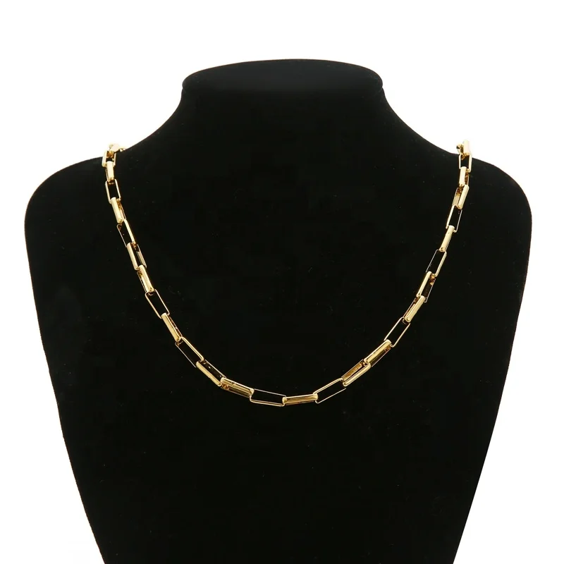 Stainless Steel 5*14mm Loose Long Box Chains Sell By Meter for DIY Jewelry Making Bracelet Necklace Findings Supply Accessories