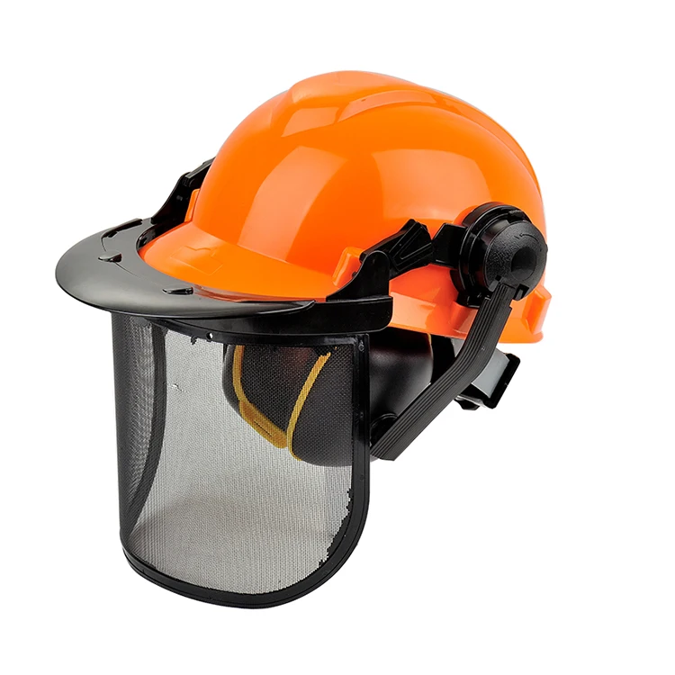 construction helmet engineering helmet safety welding helmet with earmuff