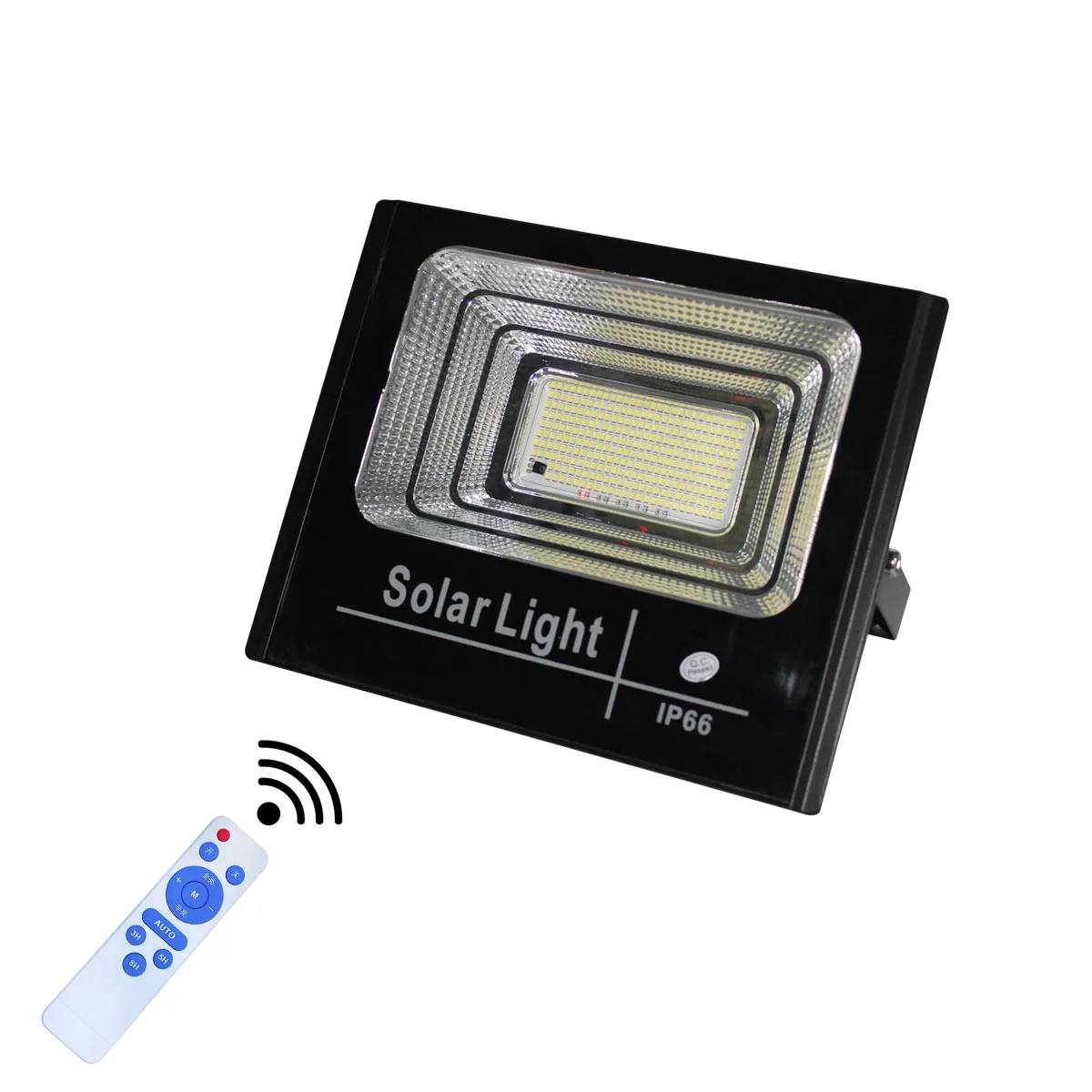 Solor lights outdoor IP66/IP67 Slim Reflector Solar Powered LED Flood Lights with Light-Sensitive Control