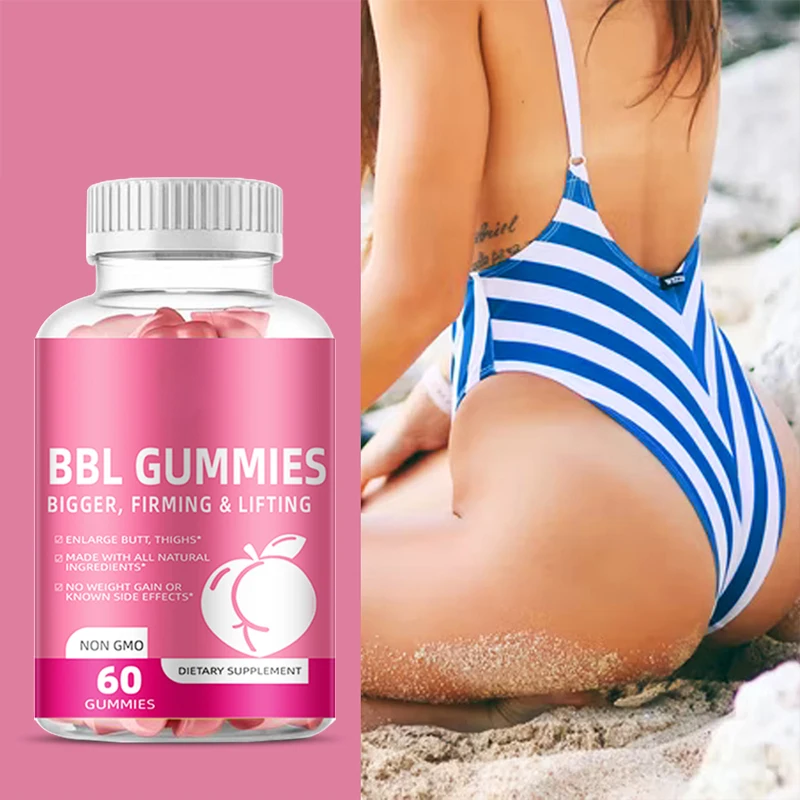Factory Hot Sale BBL gummies Supplement Herbal Hip Enhancing butt Gummies Enlargement Gummy Big Ass For Women