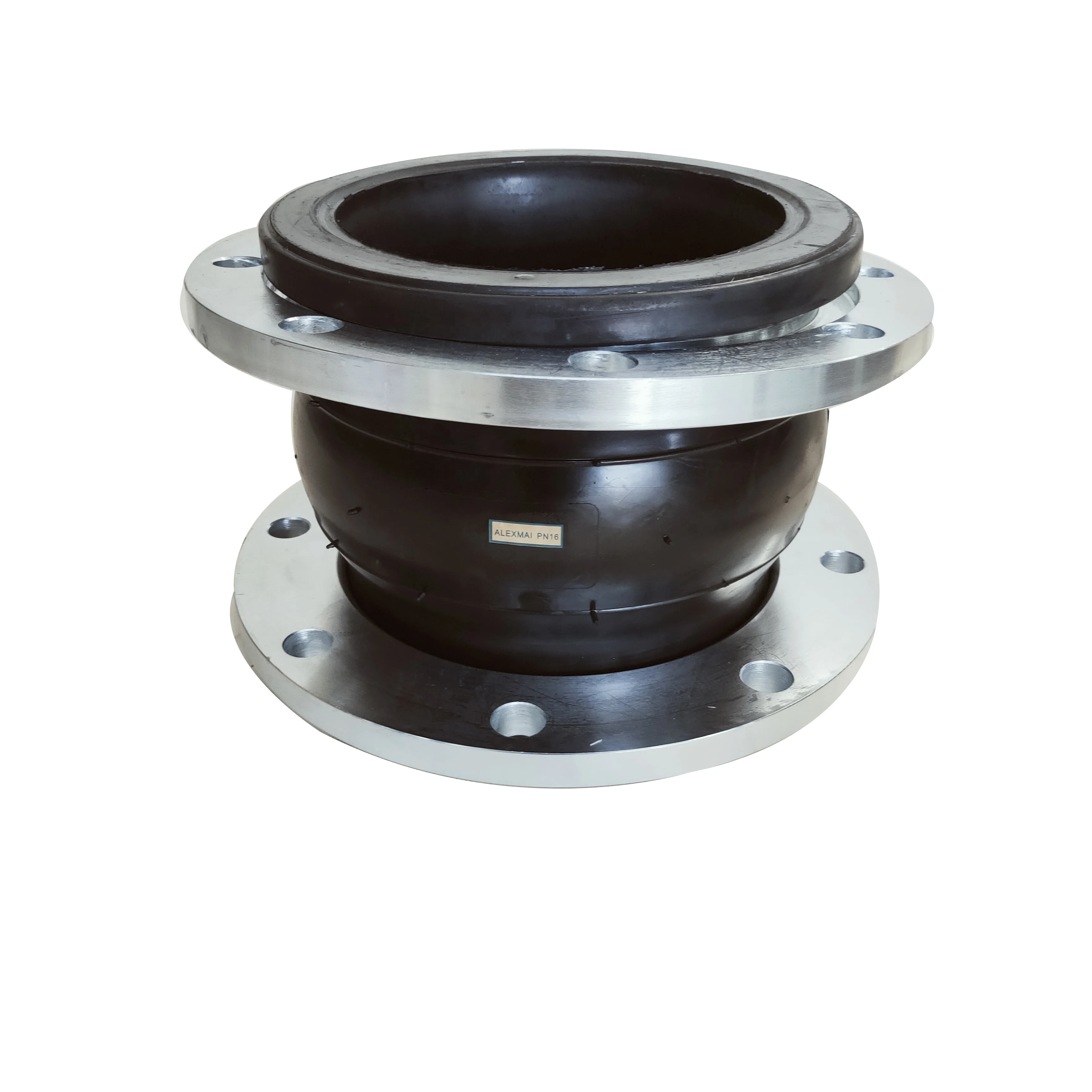 PN16 EPDM труба из неопрена поглощающие вибрацию фланцевые гибкие односферические резиновые компенсационные