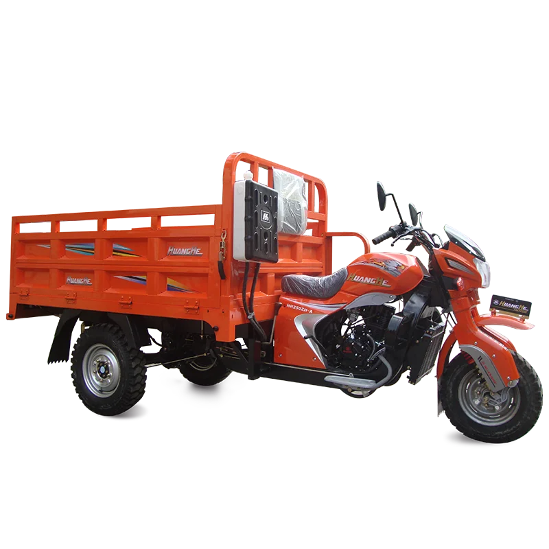 high quality diesel automatic engine dump power inverted differential cabin cam closed cargo fuel tank three wheel motorcycle