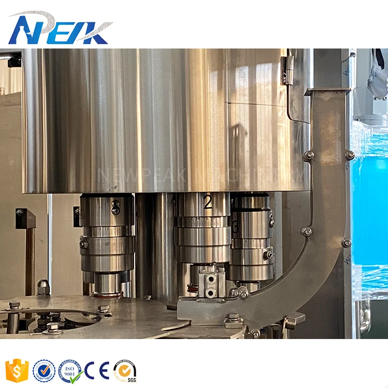 Manufacturer customized automatic 3-in-1 bottled pure water filling production line