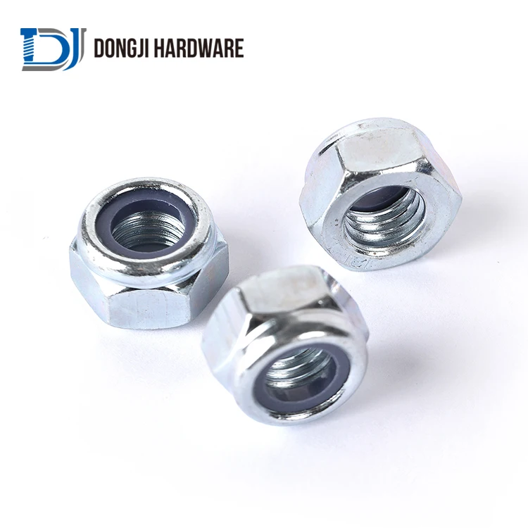 Big Promotion Carbon Steel Din985 M6 M8 M10 M12 M14 M16 Nylon Lock Nut