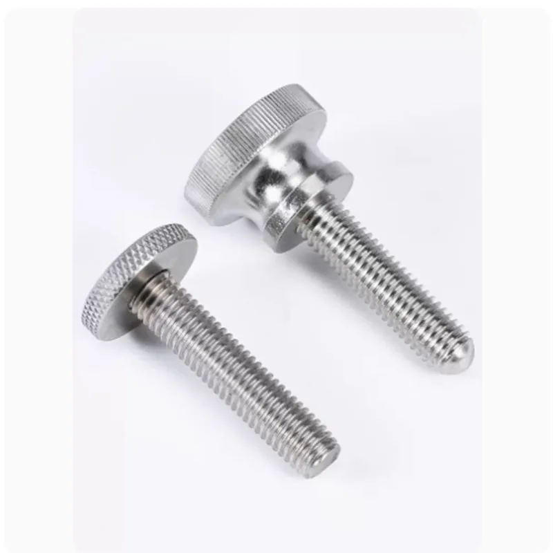 Super Duplex SS A325 A286 2205 2507 904L B8M B8 B7 18-8 SS AISI INNOX ANSI Knurled Thumb Screws DIN653 DIN464