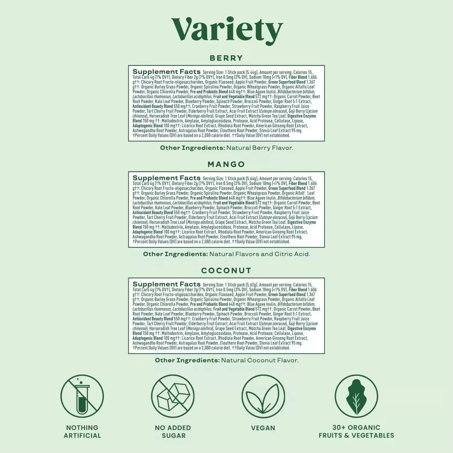 Private label organic super food smoothie green green super food powder super green food super greens powder