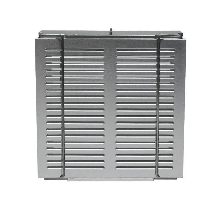 20 slots of hollow magazine stainless steel cassette sandblasting oxidation wafer magazine