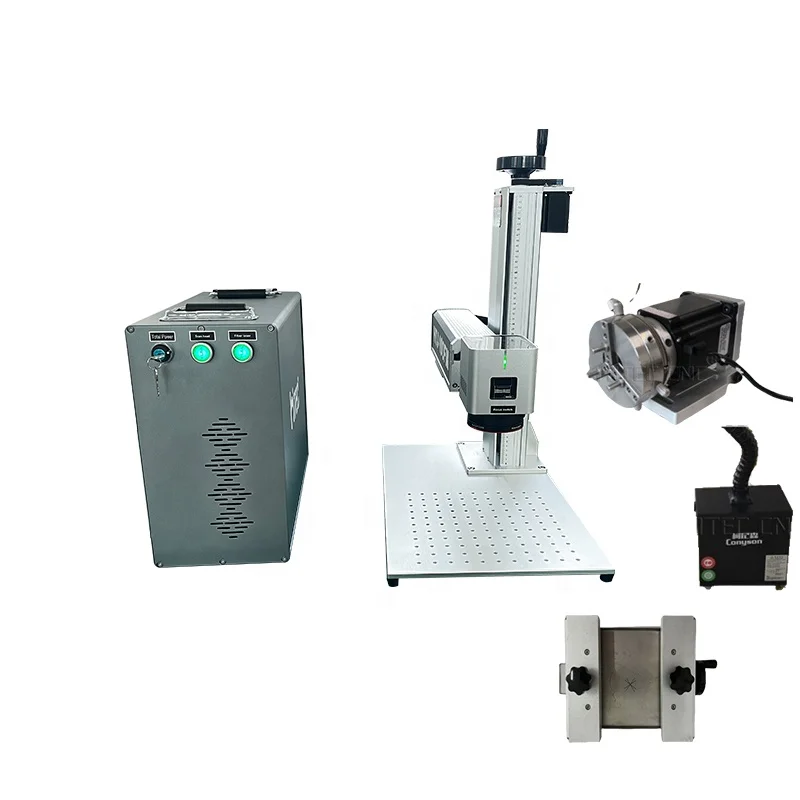 50W 60W 100WJPT Mopa  fiber laser marking machine for stainless steel color marking