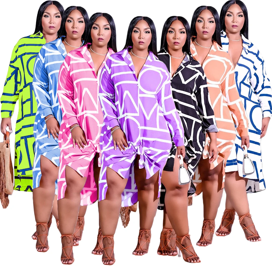 Think 2021 S - 4XL plus size new fashion woman tops fashionable solid color long sleeve tops plus size shirts women blouse