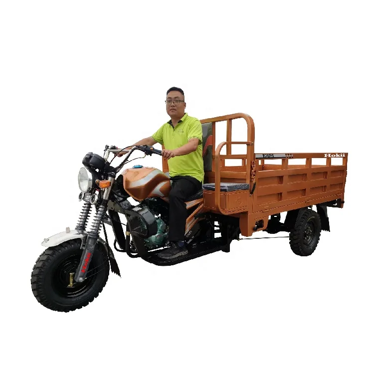 Cargo Tricycle 3 Wheel Pickup Truck Fuel Tricycles Three Wheel Motorcycle Automatic Vietnam Tricycle For Adults