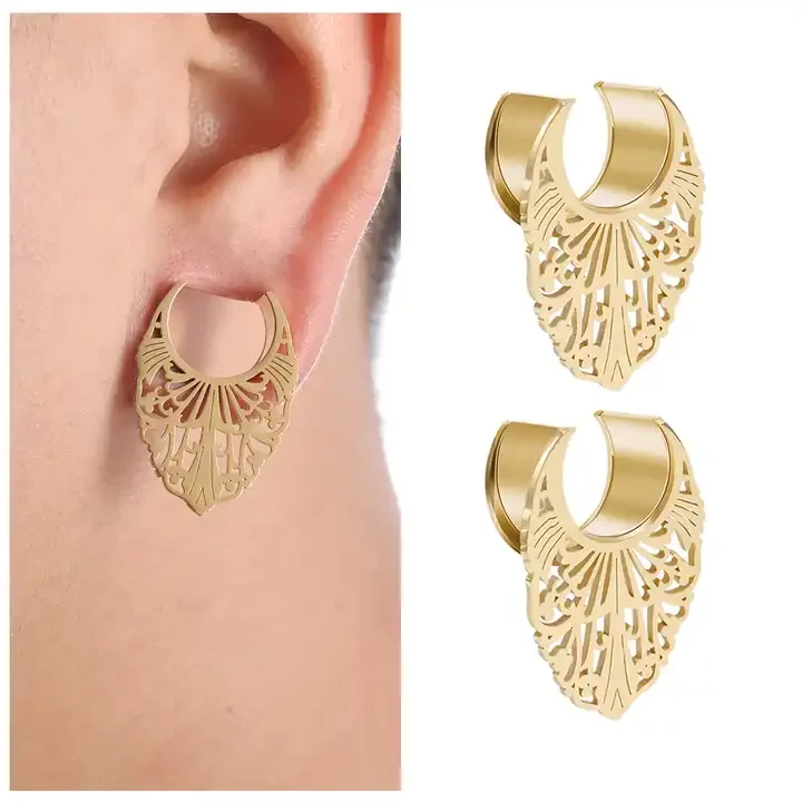 Screw Ear Gauges Flesh Tunnels Plug Punk Acrylic Ear Taper Expander Gauges Kit Ear Expander Earring