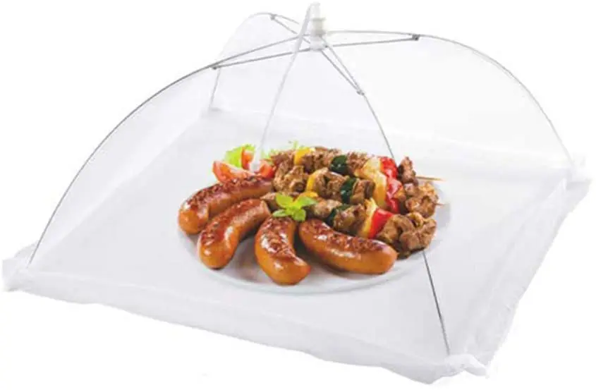 Mesh Food Covers Tent Umbrella For Outdoors Food Cover Net Keep Out Flies Bugs Mosquitoes Ideal for Parties Picnics BBQ