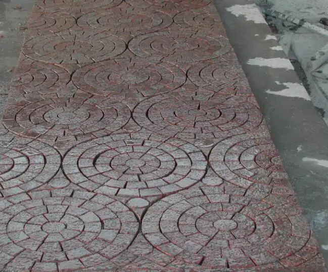 Lawn paving pathway stone walkways stone tile granite cobble flamed  floor tiles garden patio outdoor driveway stepping tile