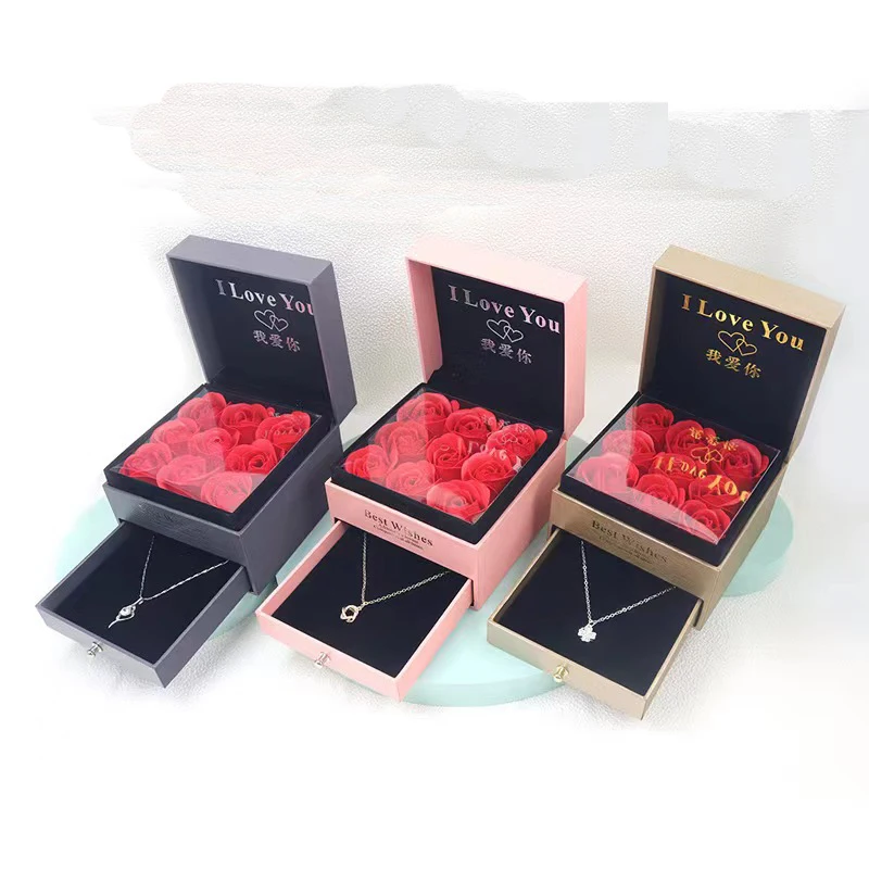 Forever Preserved Ring Jewelry Gift Rose Box For Mothers Day