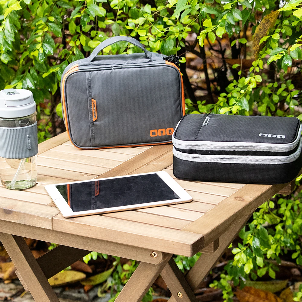 Travel-Friendly Electronic Accessory Organizer - Small Electronics Organizer Pouch for Travel -Electronic Accessories Carry Case