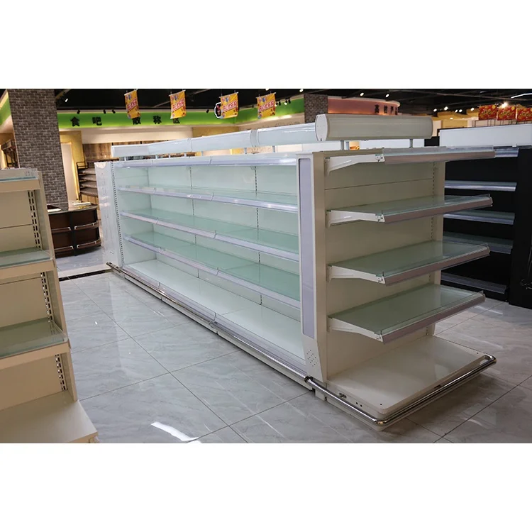 Производитель заводская цена современная металлическая стойка для гондолы стеллаж продуктовых магазинов витрина супермаркетов