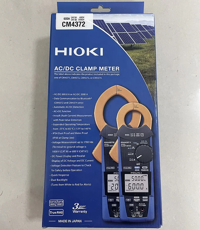  CM4372 Hioki Сделано в Японии AC/DC 600A True RMS цифровой