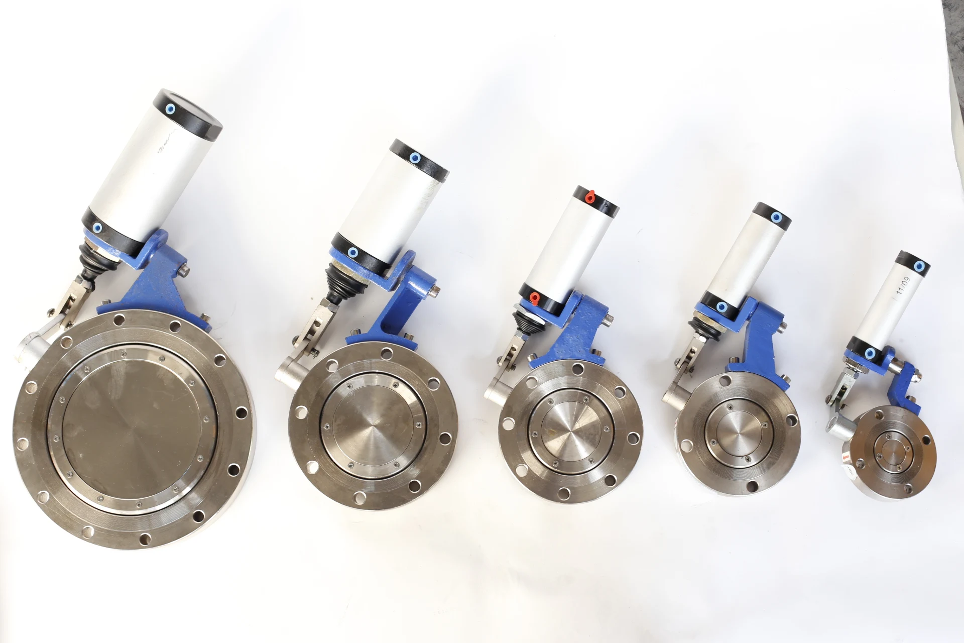 Cast Iron Cast Steel Stainless Steel Wafer Type Ss Disc Epdm Sealing Ring Handle Butterfly Valve