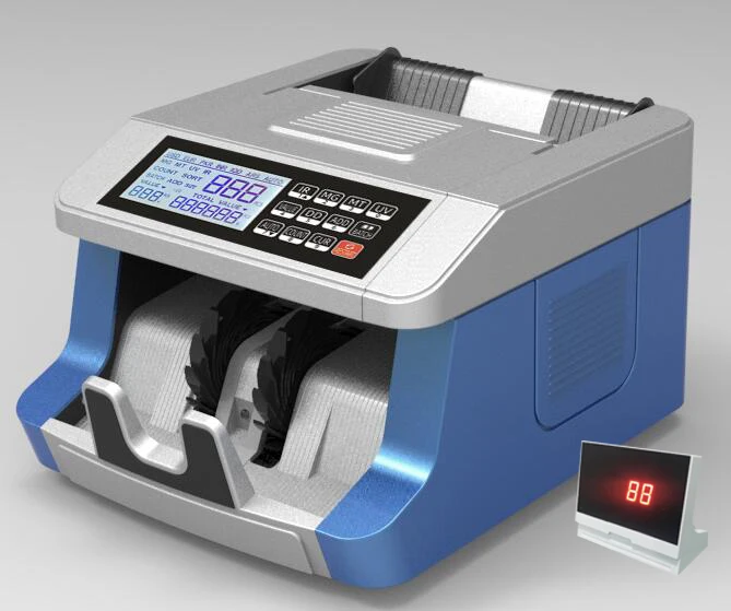 Portable Mixed Money Counting Machine Multi Currency Automatic Bill Counters Money Counters Currency TFT Value Counter 998