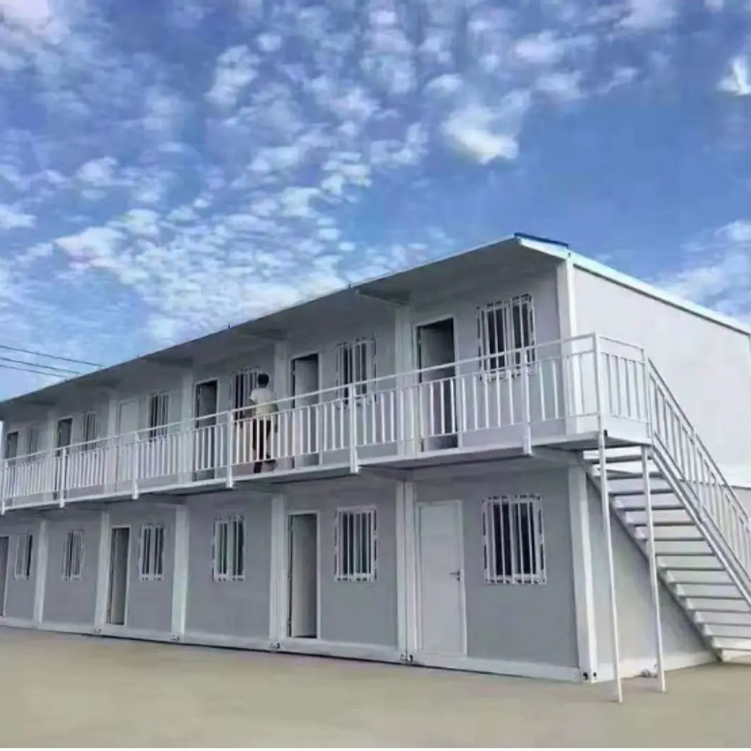 Fully Assembled Modular Prefab House Contemporary Steel Structure Office Container House