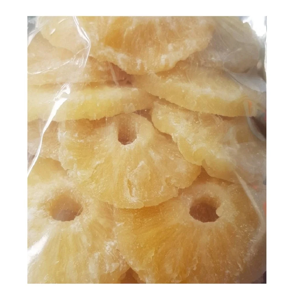 The Premium High Quality of Fruit Products the Dried Fruit of Pineapple Ring Sugar Free with Hot Selling Price