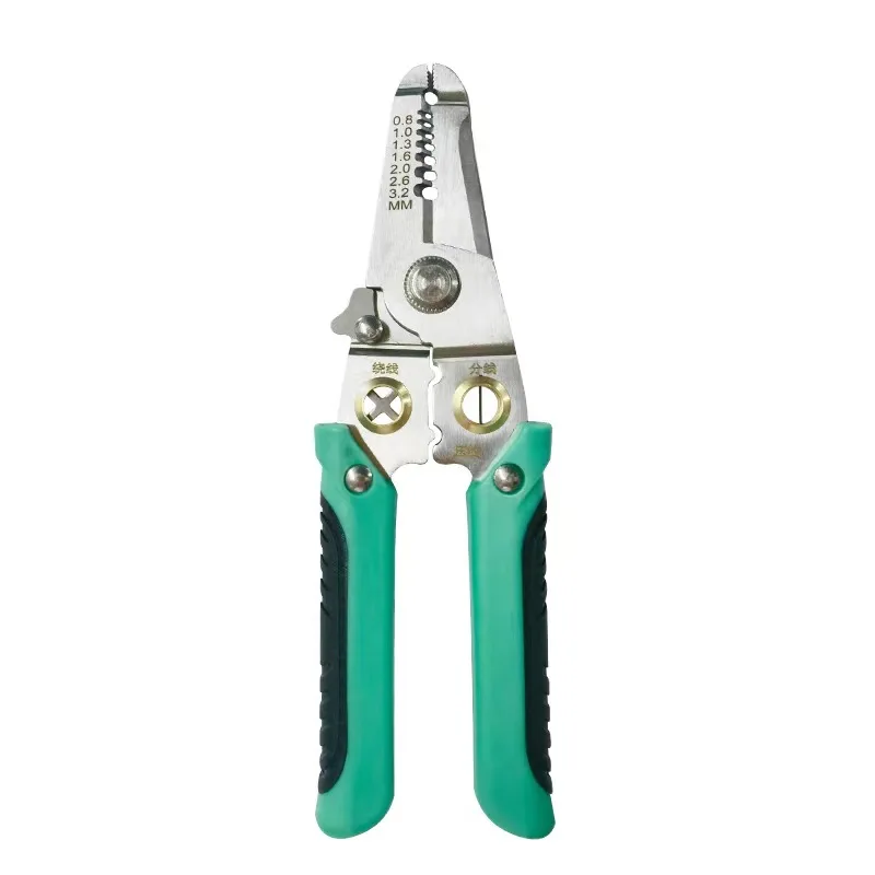 Factory wholesale pliers Silver nickel chromium steel (stainless steel) multi-function wire stripper