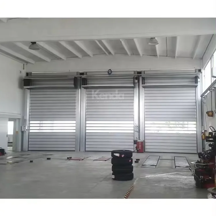 Hot Sale Fire Rated Rolling Door Steel Shutter Anti Fire Steel Industrial Warehouse Rolling Doors Fireproof Roller Door