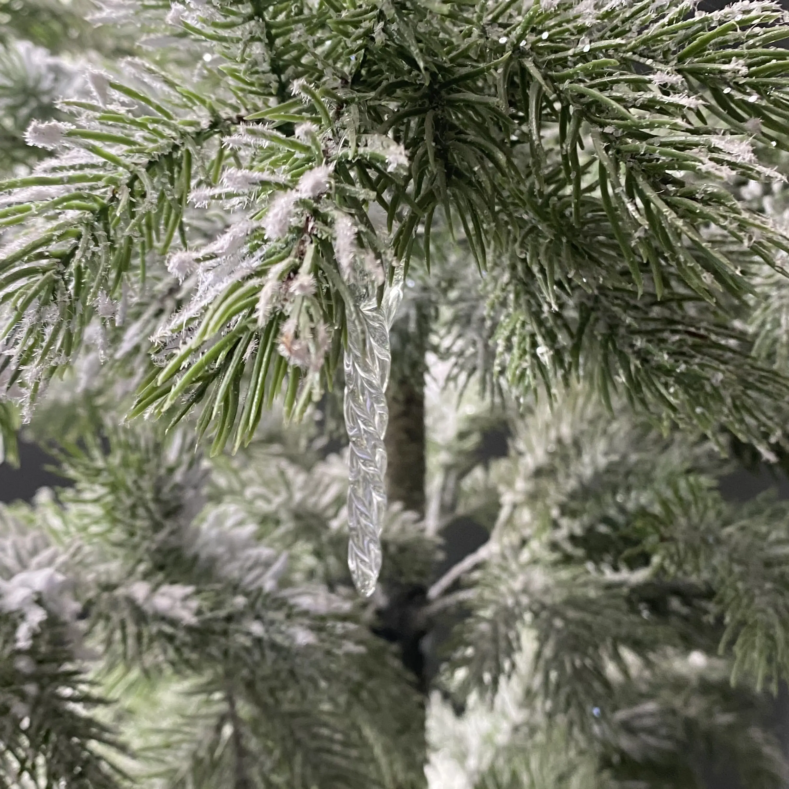 New Product Different Shaped Handmade Christmas Tree Decor Hanging Ornaments Red Glass Ball Crafts