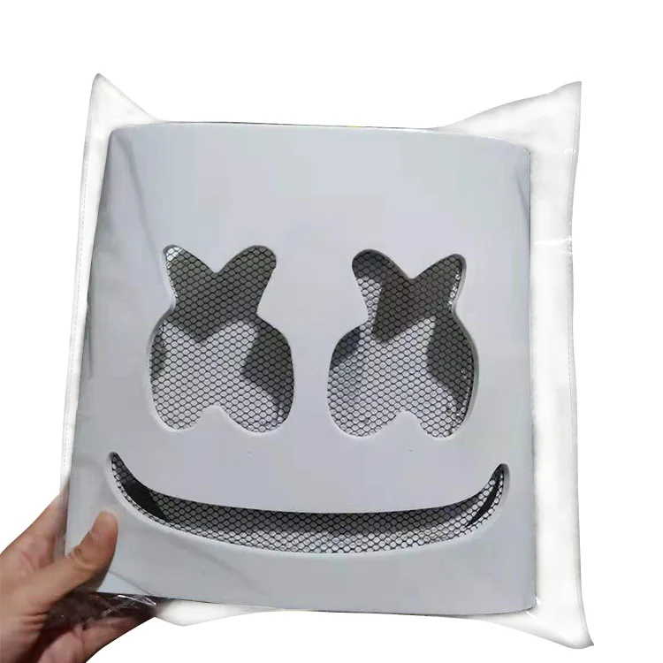 Halloween dancing party marshmallow light up mask