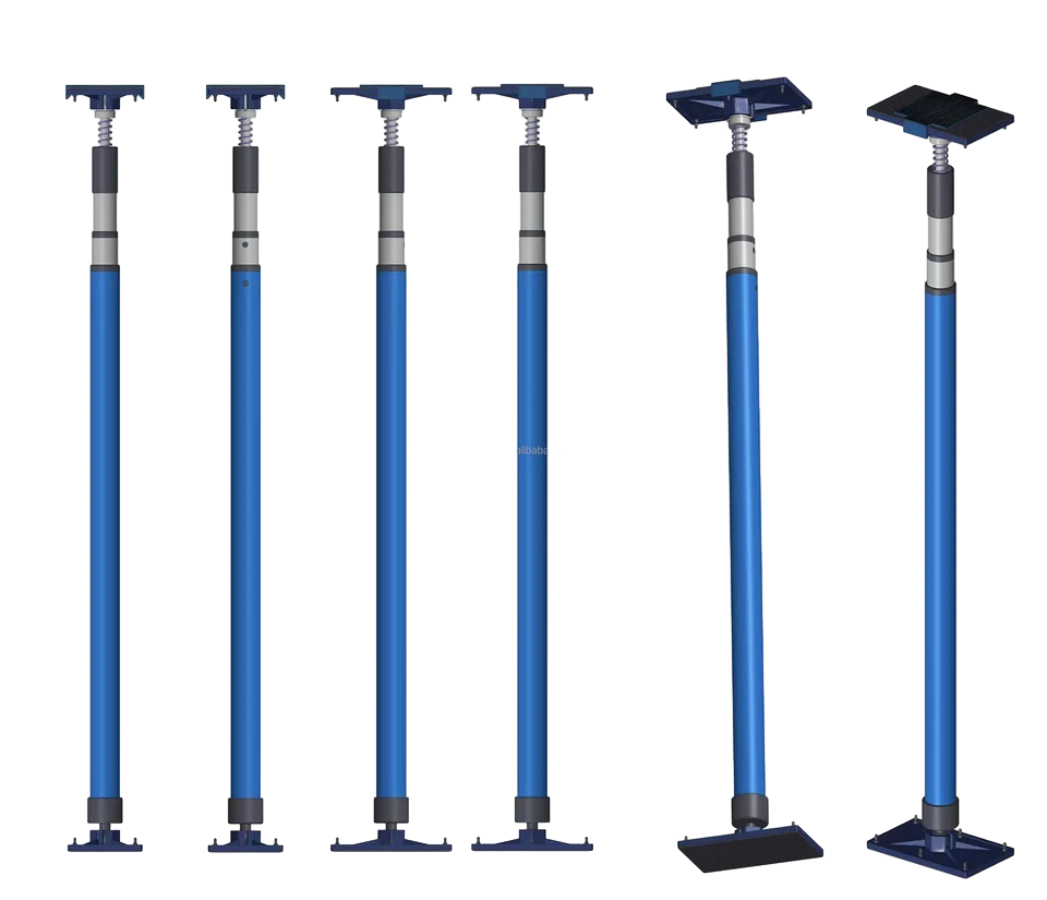 Dust Barrier System Pole 120-290cm Quick Support Rod for Painting and Construction