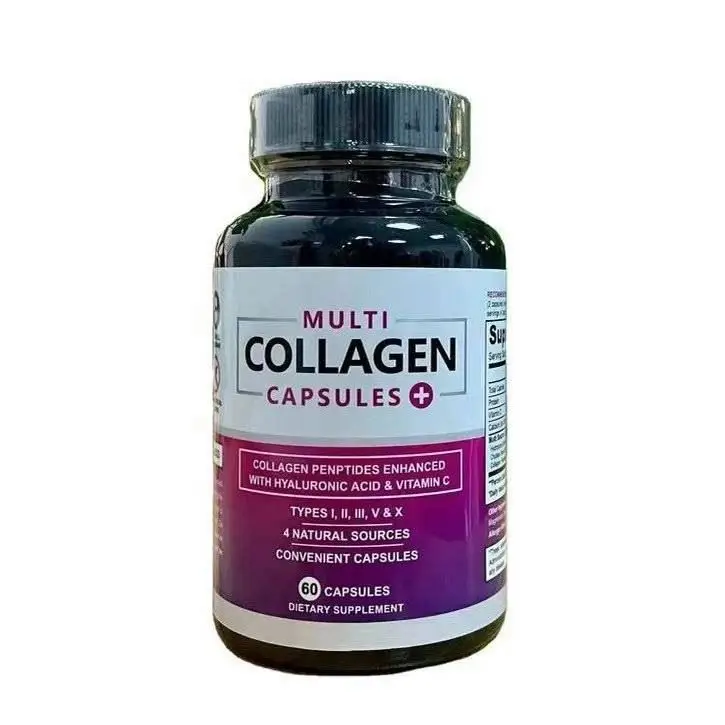 Private label коллагеновые таблетки органические капсулы для ухода за кожей диетическая добавка