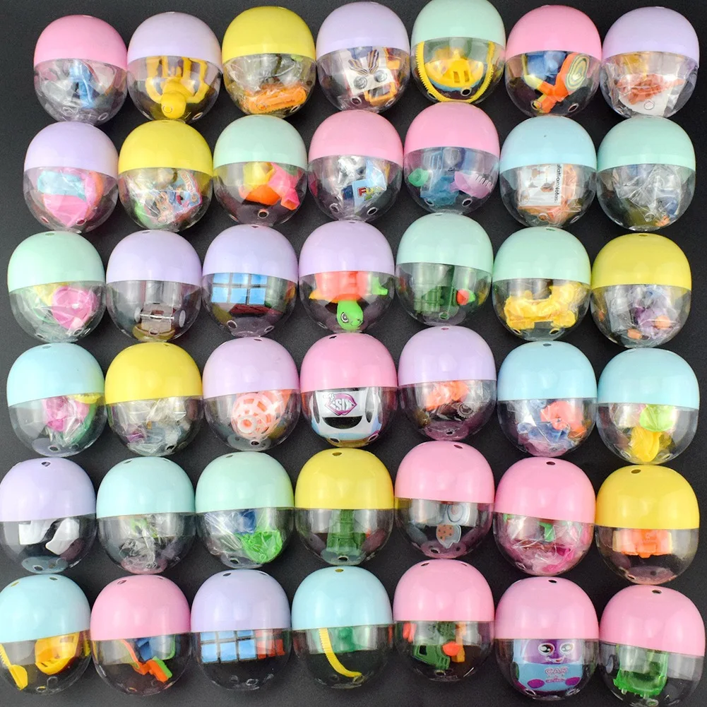Mixed Different Toys Eco-friendly Small Plastic Capsule Toys Surprise Egg Capsules Blind Box Toys