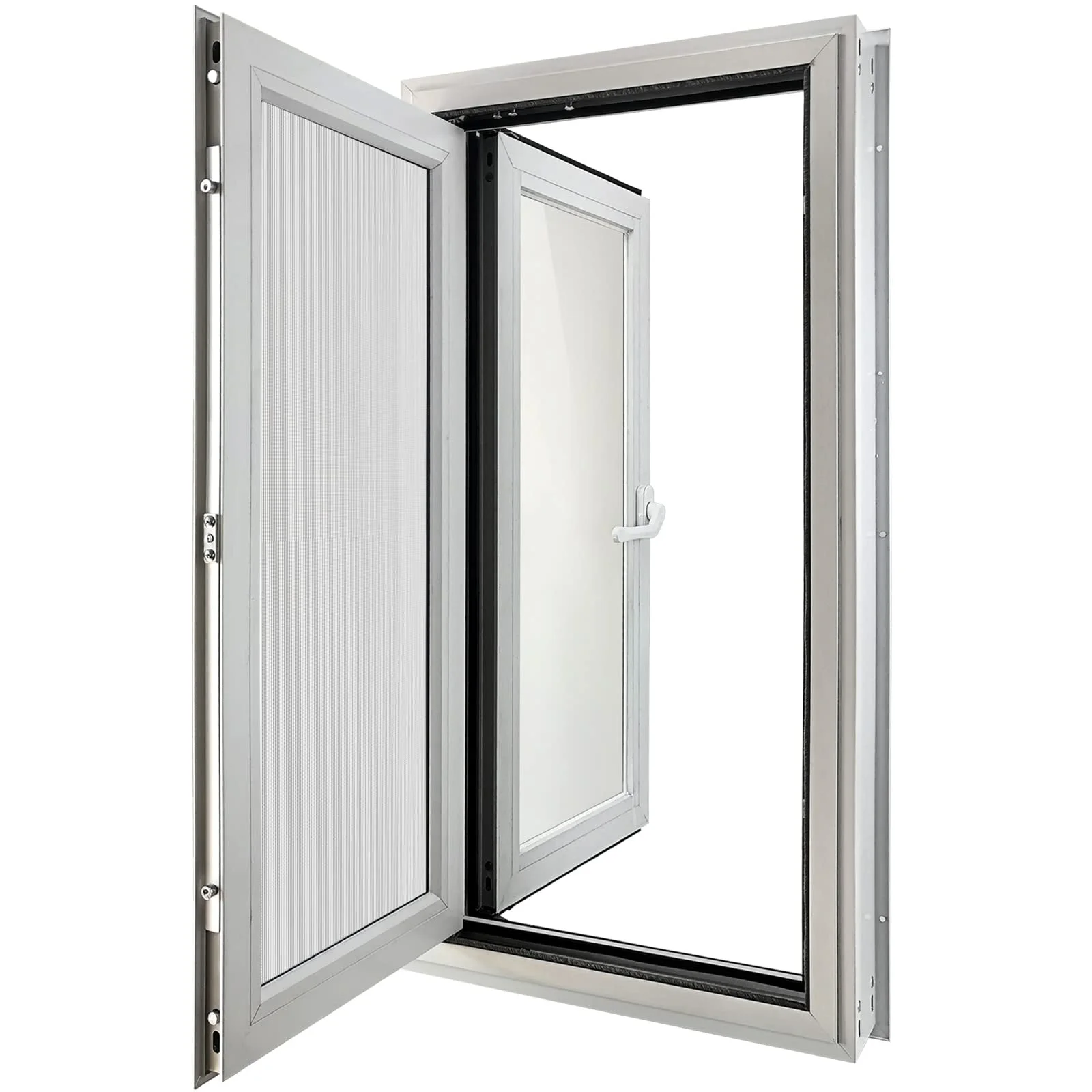 French House PVC Window Double Glazed Window UPVC Sliding Window