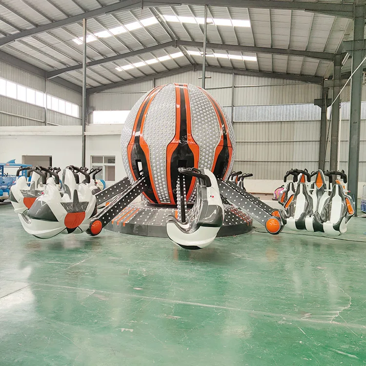 360 spinning attractive colorful family park amusement rides time pilot ride for sale