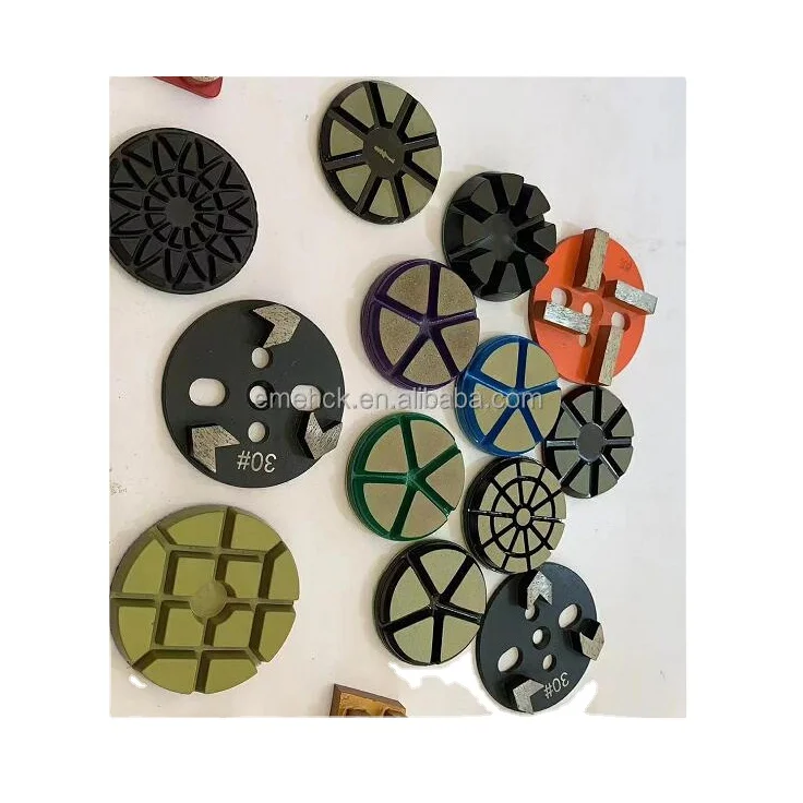 2023 Factory Wholesale Logo Customizable Ceramic Resin Concrete Floor Polishing Pads